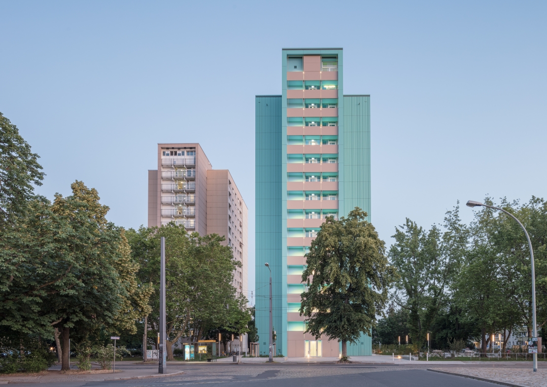 Sanierung Studentenwohnheim Gerokstraße 38, Dresden