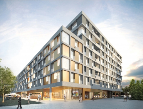 Messestadt Riem Ost, München, 3. Preis