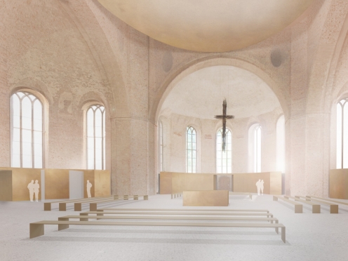 Innenraum Parochialkirche Berlin, 2.Preis