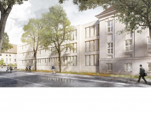 Justizzentrum Demmlerplatz, Schwerin, 3. Preis