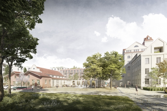 Baugebiet MI Diamalt Gelände, München-Allach, 2. Preis