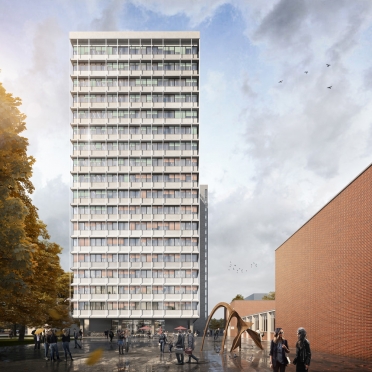 Fassadenerneuerung Leibniz Universität, Hannover
