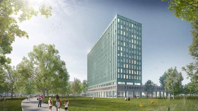 Fassadengestaltung Parkhotel, Nürnberg