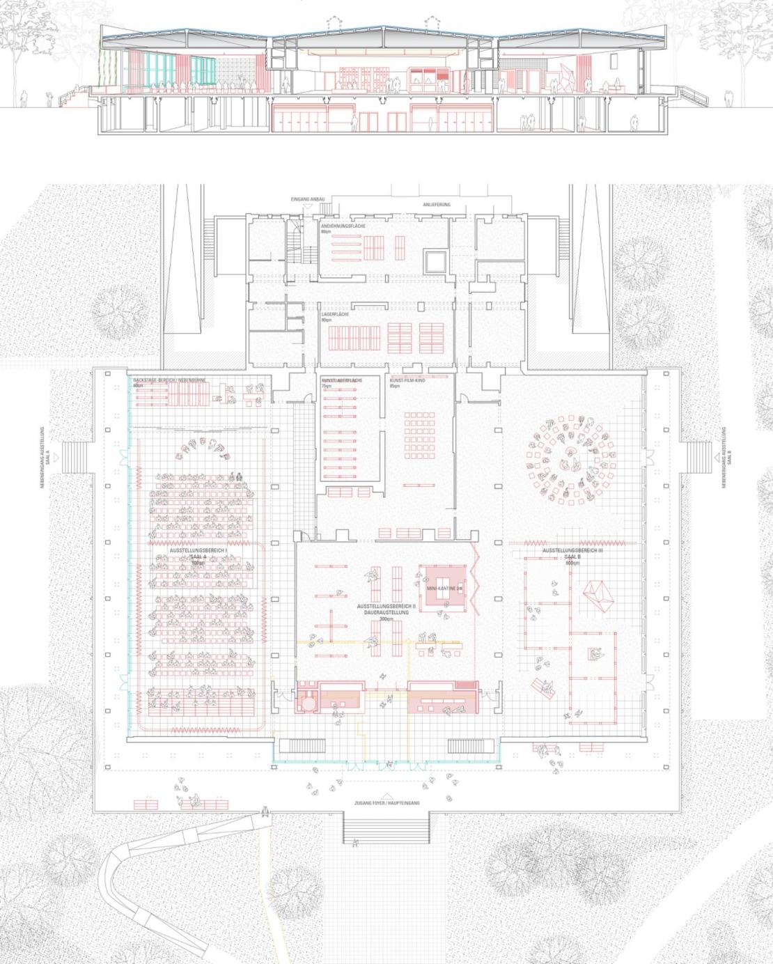 Revitalisierung Robotron-Kantine, Dresden