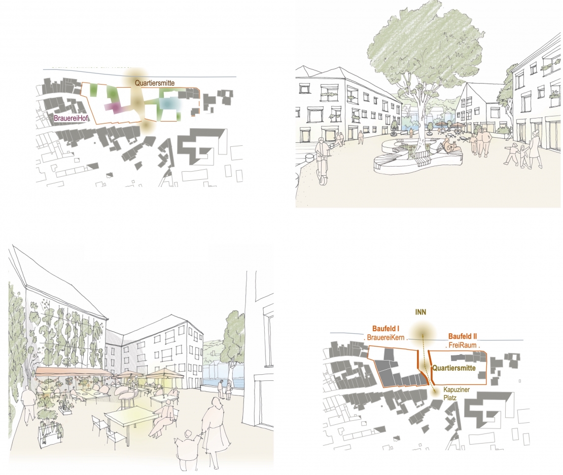 Neukonzeptionierung Innenstadt Brauerei, Passau
