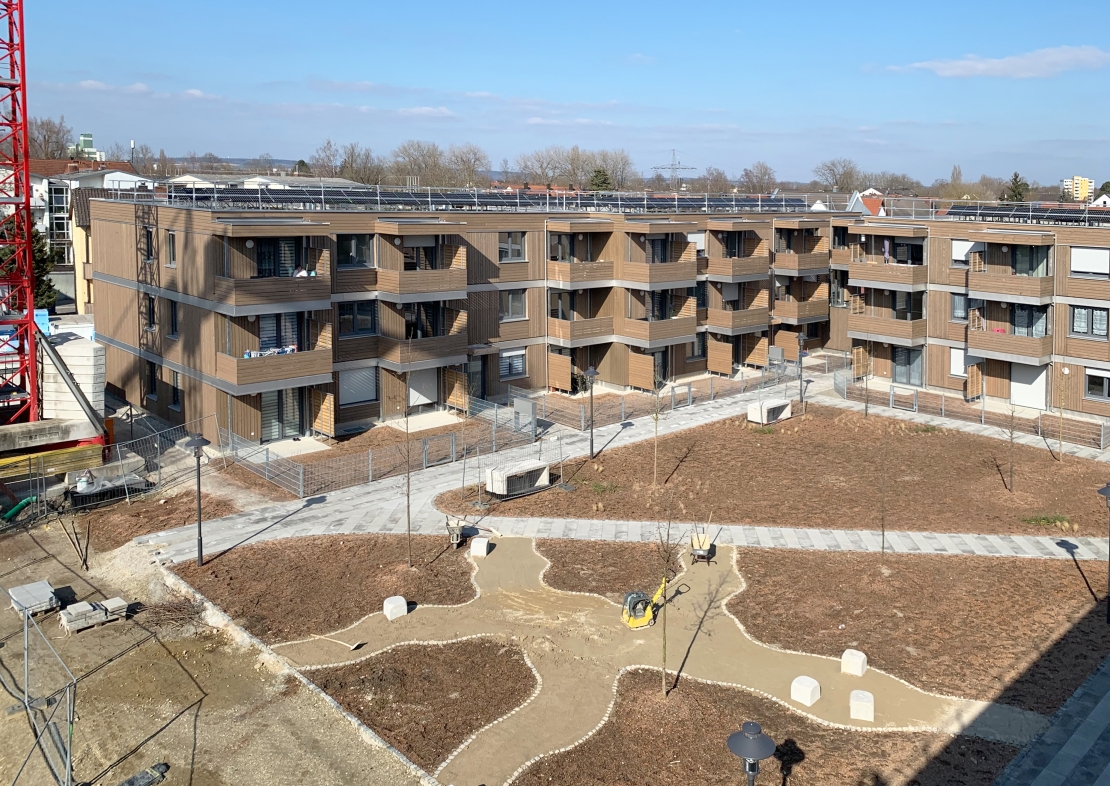 Residential Complex in Hybrid Timber Construction, Landshut