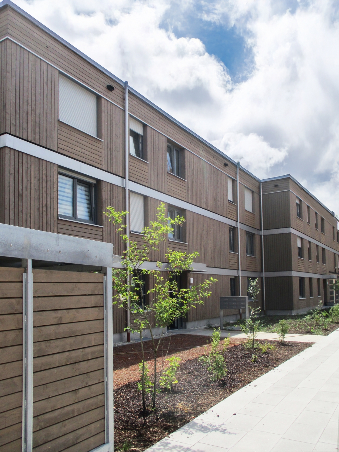 Residential Complex in Hybrid Timber Construction, Landshut