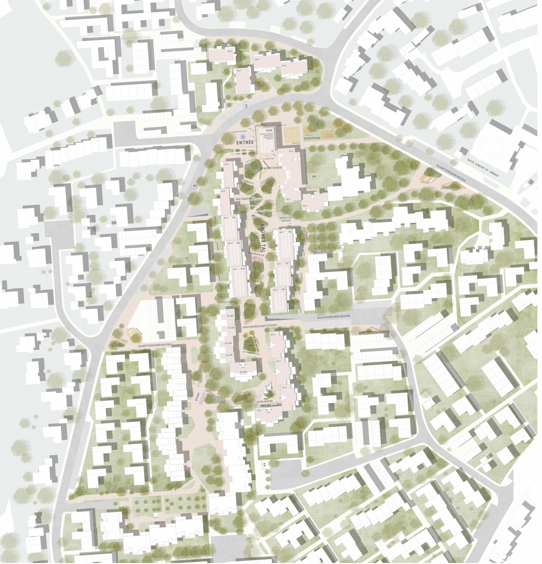 Zukunft Quartier Südwest, Bamberg, 2. Preis